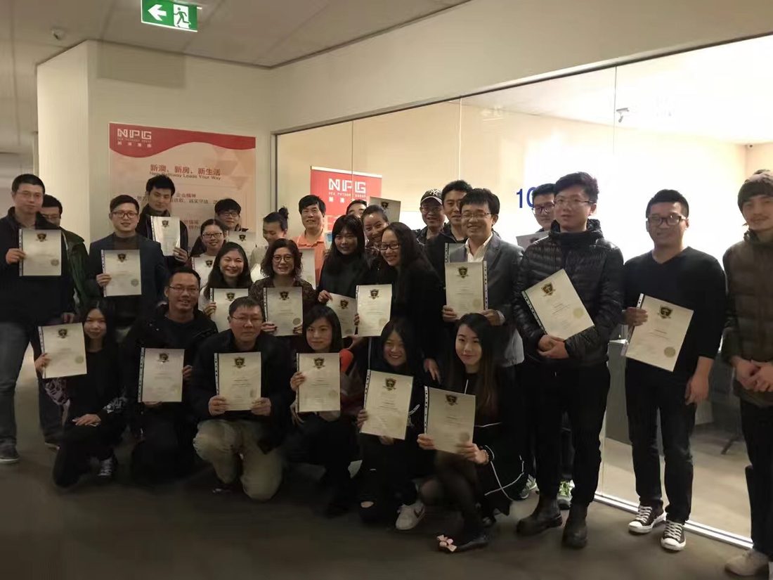 Completion ceremony for a Mercury Institute of Victoria program hosted by New Pathway Group in Melbourne